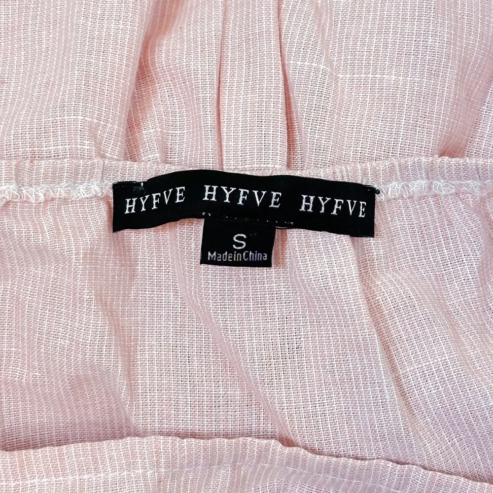 HYFVE Pink Puff Sleeve Tiered Mini Dress - Picture 5 of 6